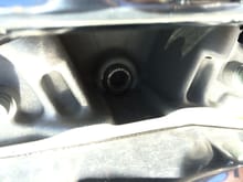 possibly coming from this bolt?