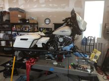 Front end off. Not too bad.