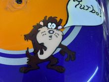 I painted this on back in 1997 and I 'm going to keep it on the rear fender !