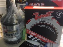 Clutch pack ready to go in..... soon as the engine goes in...... sigh.....