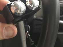 Installeda new three button switch in my process of cleaning up my handlebars and minimize the clutter.