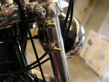 Here is a side view showing the T-bolt clamps installed.