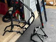 Disassembled down to the frame and headed for the powder coater 