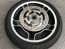 $100 Tire has roughly 1500 miles and rotors have roughly 18,500