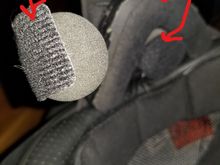 Left-Oversized mic sponge with shield
Right-ear muffs and speaker with spacer