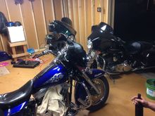 Here are 3 of them having a party in my mini barn.  2 evo and 1 twinkie