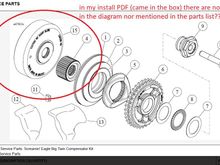 BUT THERE ARE NO SHIMS IN THE EXPLODED PARTS DIAGRAM?