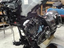 as the manual says !!!    first ...strip motorcycle for maintenance...