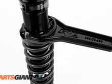 Aluminum preload ring is easily adjust using the included tool.
