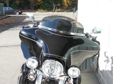 Front view of the new bars