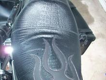 Custom stitch, done by a local upholster