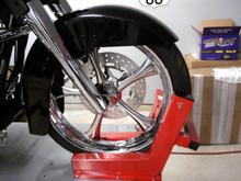 right side of new wheel &amp; legs.