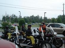 Ready to start our venture home.