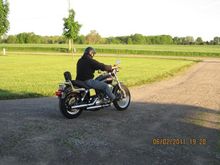 Finally back running and going for a test ride.