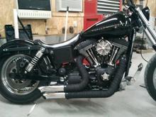 Painted exhaust wrap