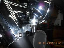 with the vinyl tread protector cap