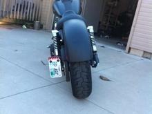 Removed the turn signals.