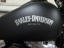Painted on 883 emblem