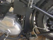 custom built oil tank and batt. box