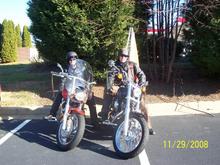 Friend of the family James and his jap crap, lol, on a PGR mission for PVT Charles Yi Barnett.....WE VETS WILL NEVER FORGET!!!