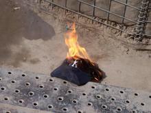 Go red Sox !!!! (It's a Yankees hat)