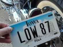 New plate