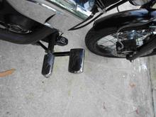 Custom footpegs &amp; brake pedal Small