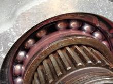 busted bearing