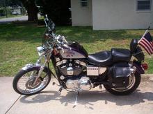 Pic from 2003, it's a 1200C sportster.  It was my first Harley, and was a good bike. Sold in 2006 to get my new RK
