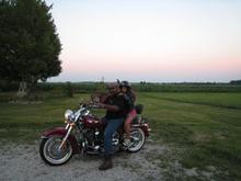 Me and my daugther go for a spin.