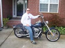 All smiles on my new toy.