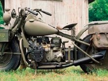1942 Military Harley Davidson XA 6 desert duty