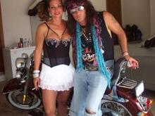 Kim and me - 80's Party