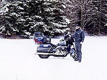 Leaving For Daytona Bike Week 2001. It was a cold ride both ways!