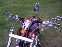 P1010040 knives welded into handle bars, look close into the knives and you will see what looks like another skull