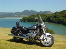 99 Valkyrie Tourer at Anzac Cove, Waihi, New Zealand