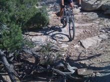 Biking Gooseberry Mesa