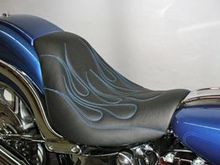 Softail Deuce LoPro Solo Seat, Low Profile at SideRoadCycles.com