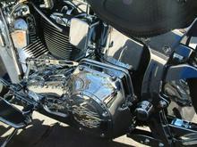 Left side engine and trans