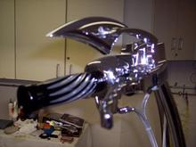 roller bearing throttle grip