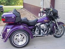 Garage - Big Purple Harley