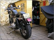 1998 XL "cafe racer" modified.