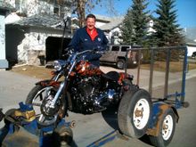 Bike with Chimo the AMA Driver.