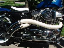 Rad ii exhaust wrapped