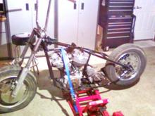 Basketcase Parts on '54 Frame