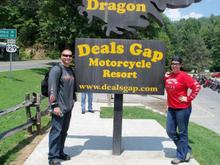 Me and the Wifey at Deals Gap