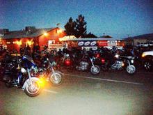 Biker Night at Porkies in Kingman,AZ Good grub