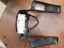 rear fender facsia and light