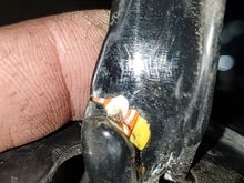 Have found the issue!   Pinched inside the switch.  Was touching the handle bars.   Thanks everyone