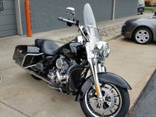 First bike was Heritage softail, next 3 bikes were Ultras, love my Roadking. So versitle. Just ordered chopped tourpak with mustang seatback to match RK seat. Street glide fenders front an rear. Heated grips, Thundermax, Velociraptor, more.